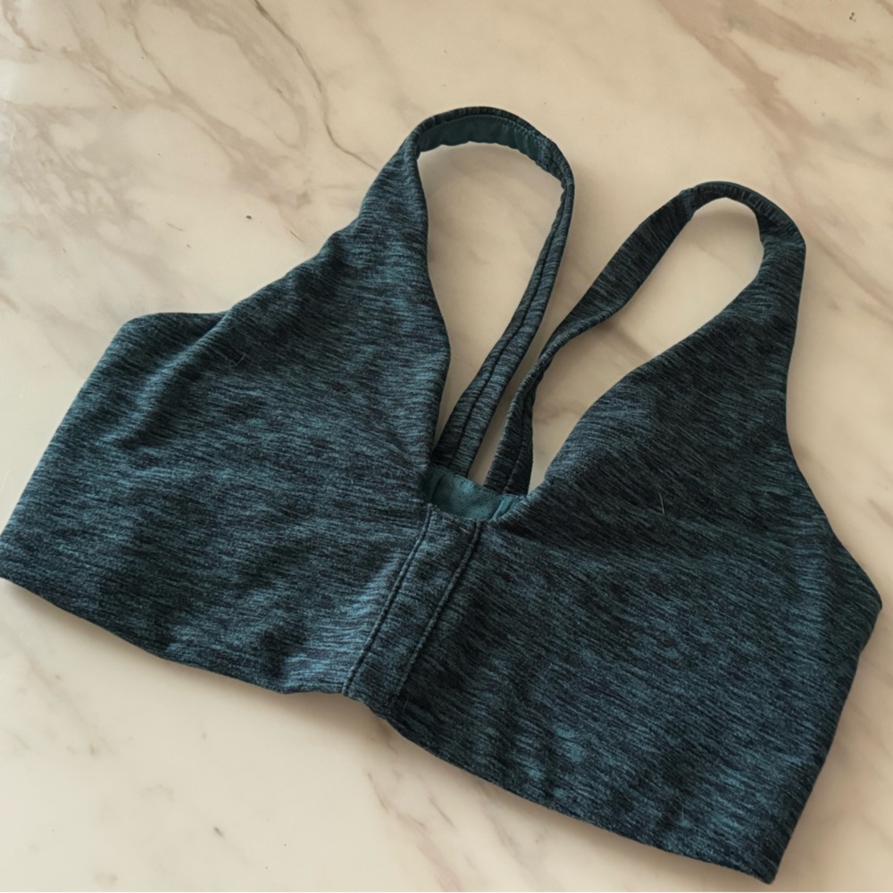 VS Strappy Sports Bra Small Dark Teal